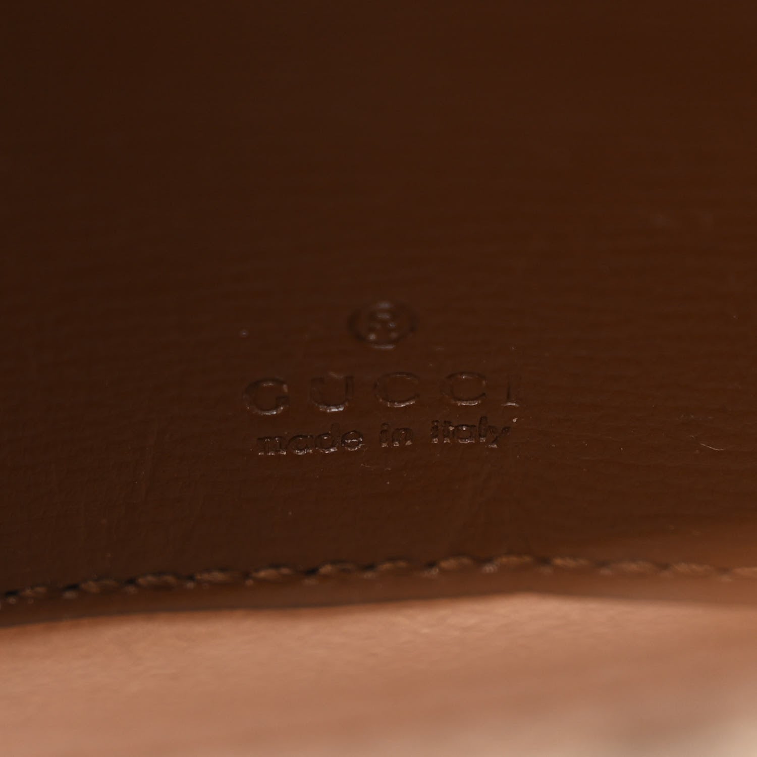 Gucci GG Supreme Monogram Azalea Calfskin Web Horsebit 1955 Wallet On Strap Beige Ebony Brown Sugar 6 of 11