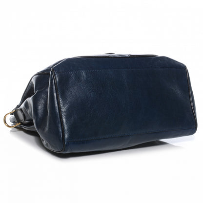 Balenciaga Chevre Lune Medium MM Tote Bleu 5 of 8