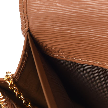 Prada Vitello Move Continental Flap Wallet Caramel 7 of 9