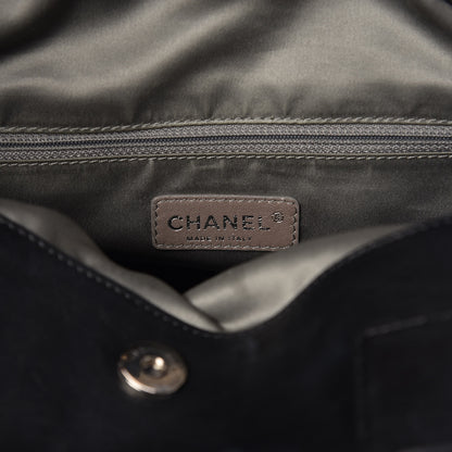 Chanel Calfskin Soho CC Shopper Tote Black 6 of 16