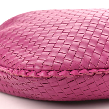 Bottega Veneta Nappa Intrecciato Large Veneta Hobo Rosa Shock 9 of 10