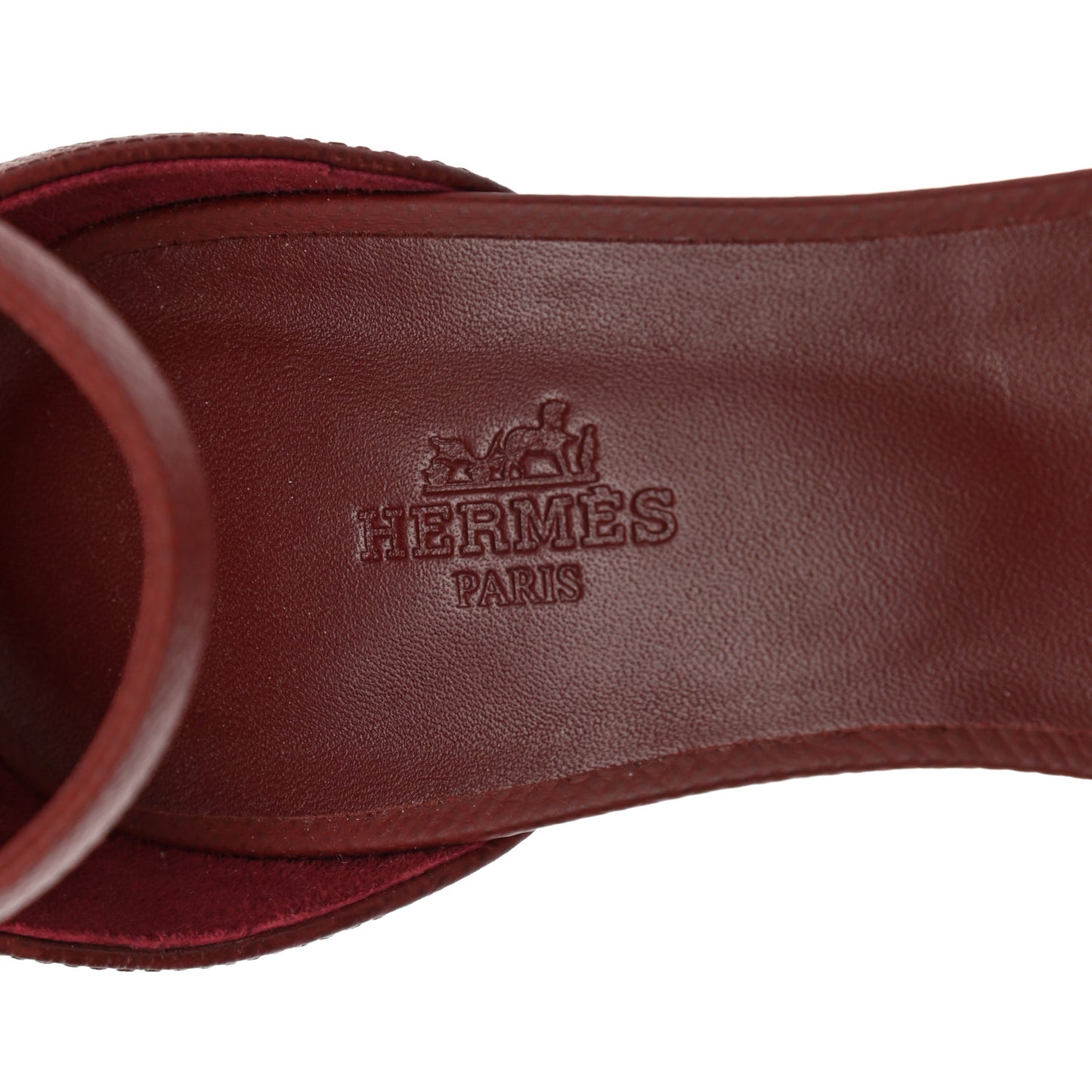 Epsom Legend Wedge Sandals 39 Rouge H