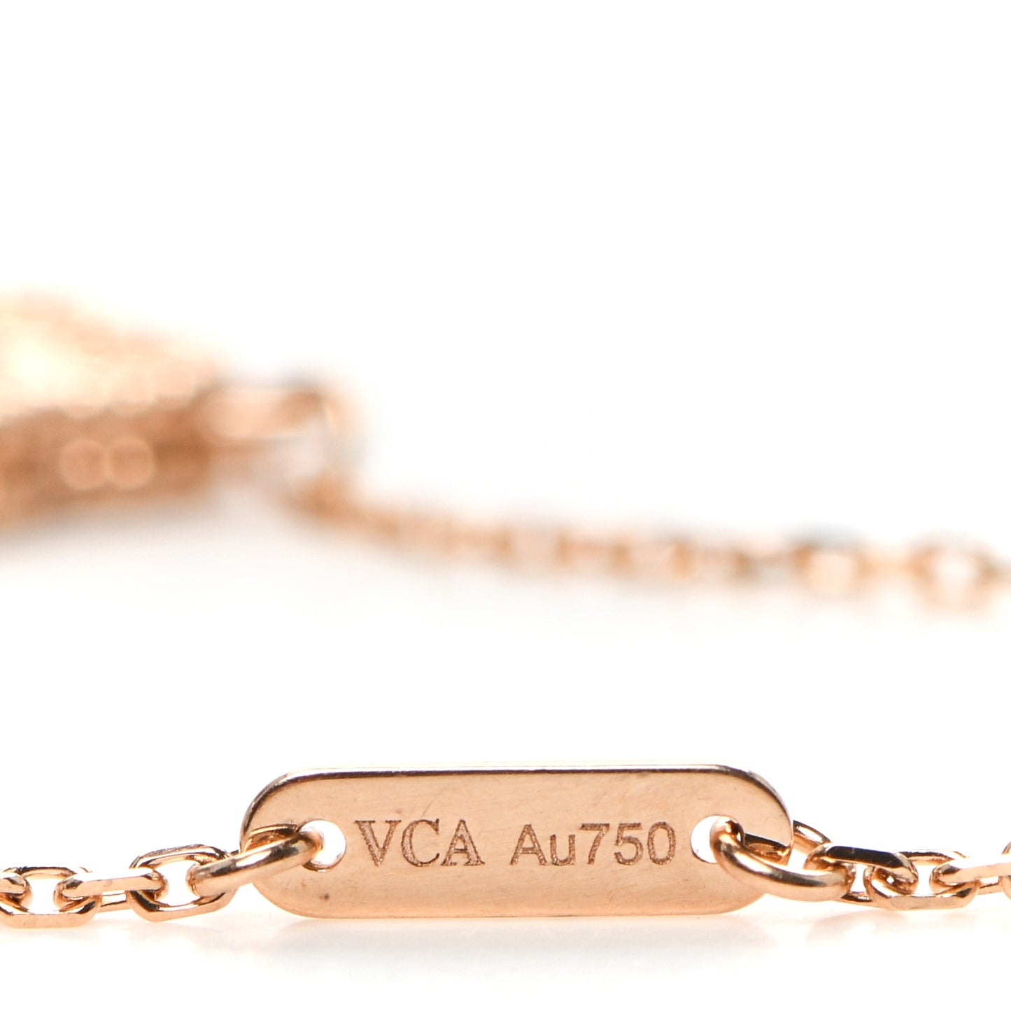 18K Rose Gold Sweet Alhambra Bracelet