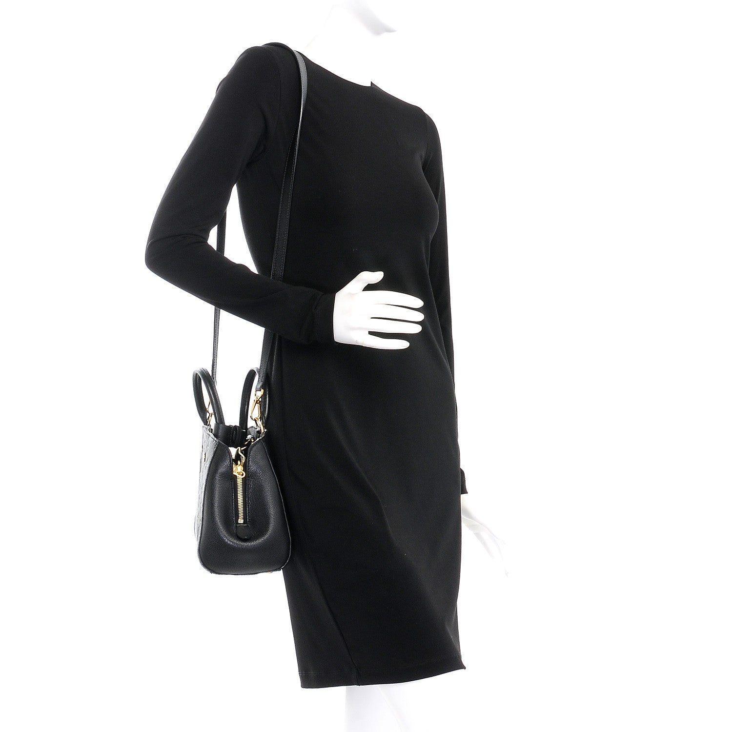 Louis Vuitton Empreinte Montaigne BB Black 3 of 10