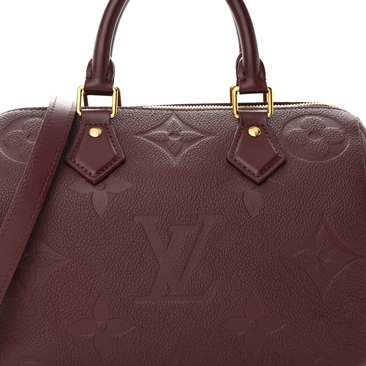 Empreinte Monogram Giant Speedy Bandouliere 25 Wine