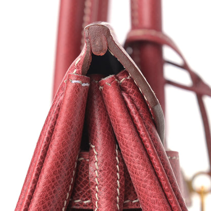 Hermes Veau Lisse Birkin 30 Rouge H 23 of 28