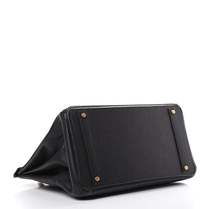 Hermes Fjord Birkin 40 Black 3 of 23