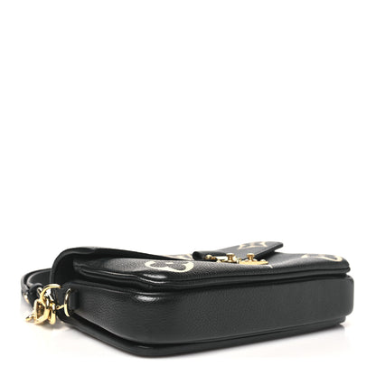 Louis Vuitton Empreinte Monogram Giant Pochette Metis East West Black Beige 4 of 9
