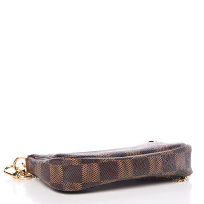 Louis Vuitton Damier Ebene Mini Pochette Accessories 4 of 8