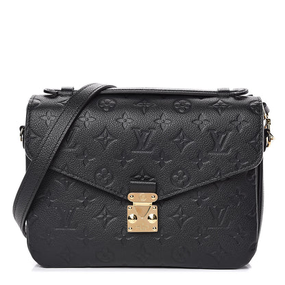 Louis Vuitton Empreinte Pochette Metis Black 1 of 9