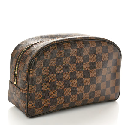 Louis Vuitton Damier Ebene Toiletry Bag 25 3 of 9