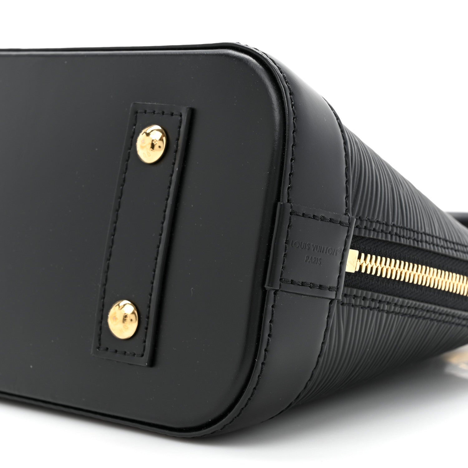 Louis Vuitton LV X TM Epi Alma BB Black 8 of 10