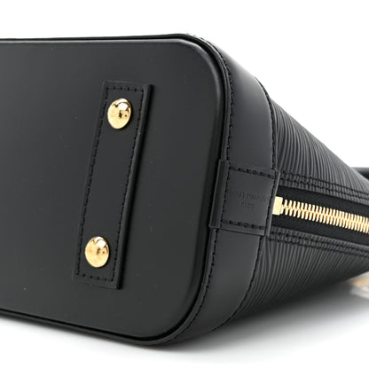 Louis Vuitton LV X TM Epi Alma BB Black 8 of 10