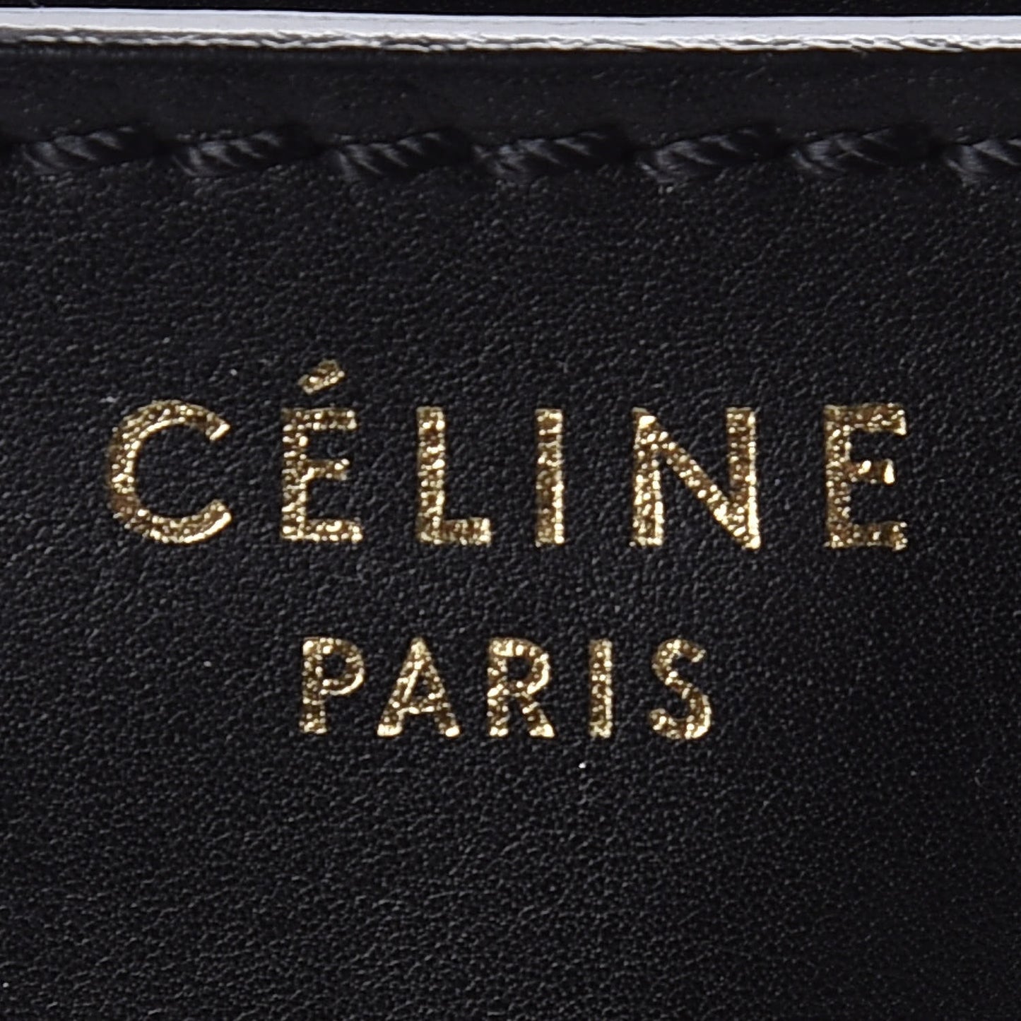 Smooth Calfskin Linen Mini Bi-Color Luggage Natural Black