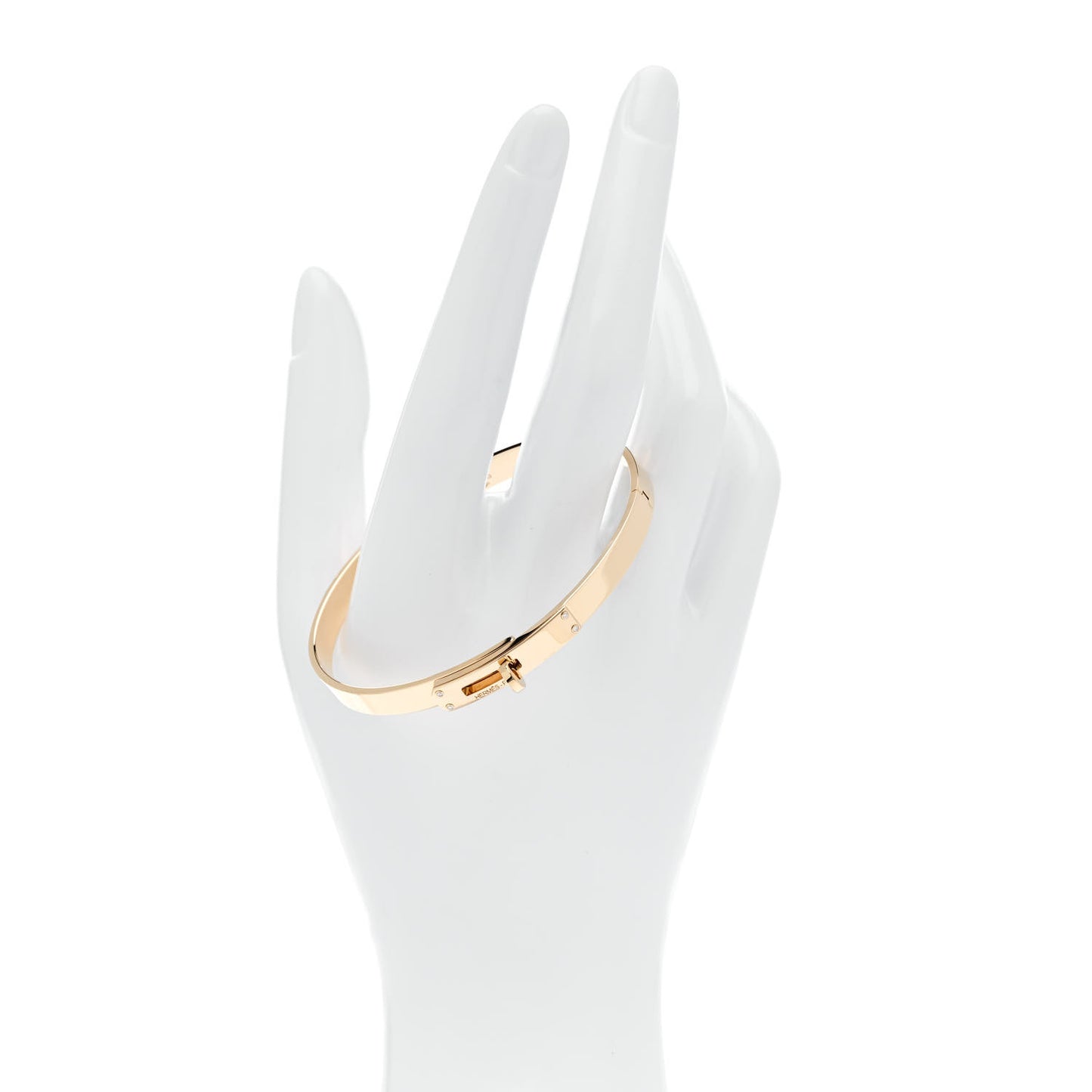 18K Yellow Gold Diamond PM Kelly Bracelet LG