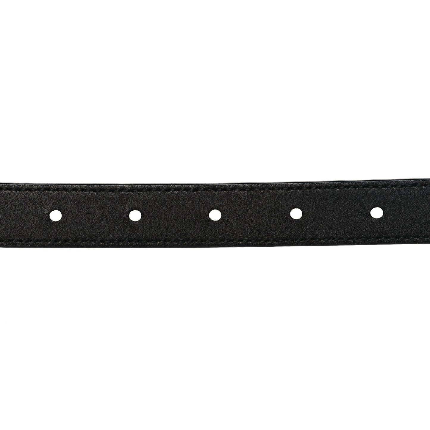 Calfskin Double G 20mm Belt 75 30 Black