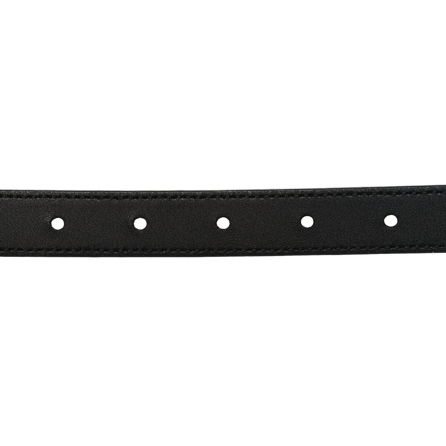 Gucci Calfskin Double G 20mm Belt 75 30 Black 4 of 5