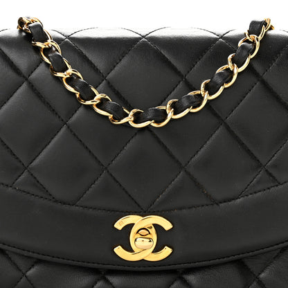 Chanel Lambskin Quilted Small Single Flap Black 7 of 9
