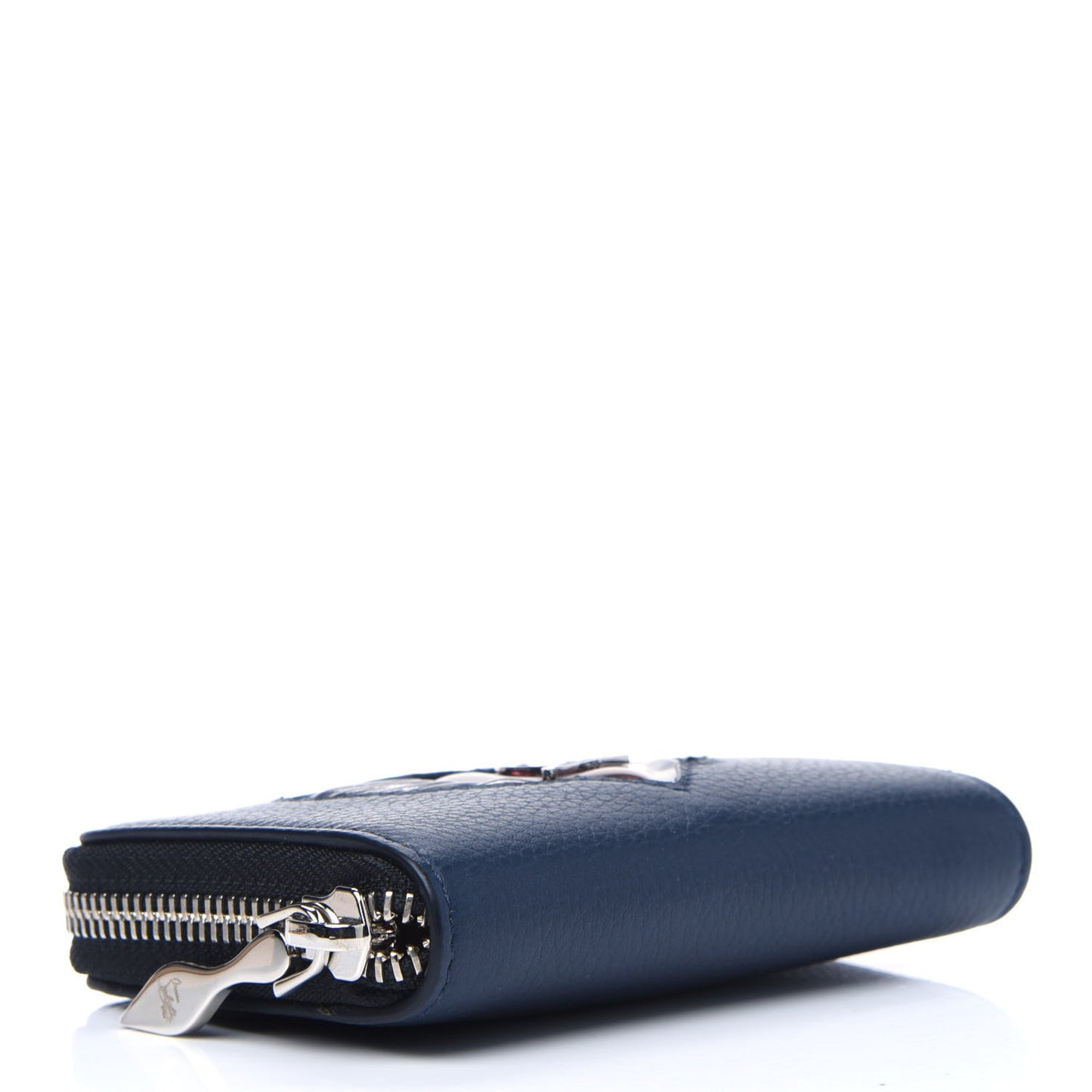 Calfskin Mexiloubi Panettone Coin Purse Bleu Nuit