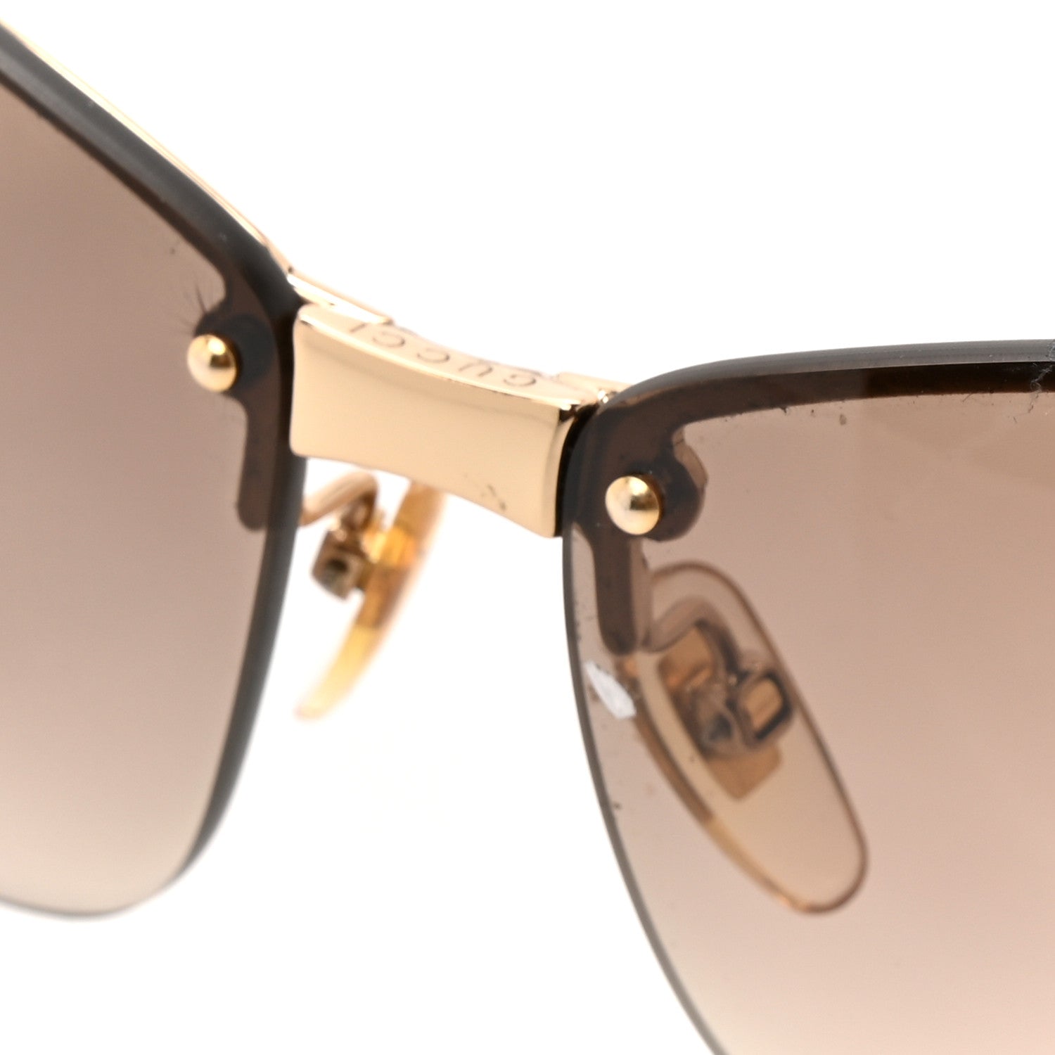 Gucci Crystal GG 2820/F/S Sunglasses Brown 6 of 7
