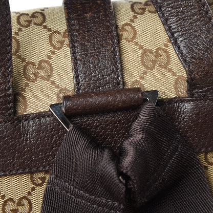 Gucci Monogram Backpack Dark Brown 20 of 21