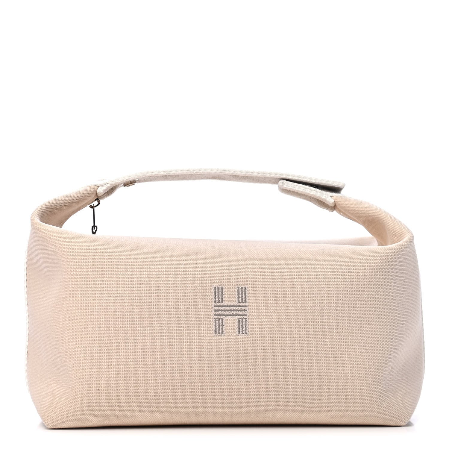 Hermes Canvas Large Bride-A-Brac Pouch Natural 1 of 5