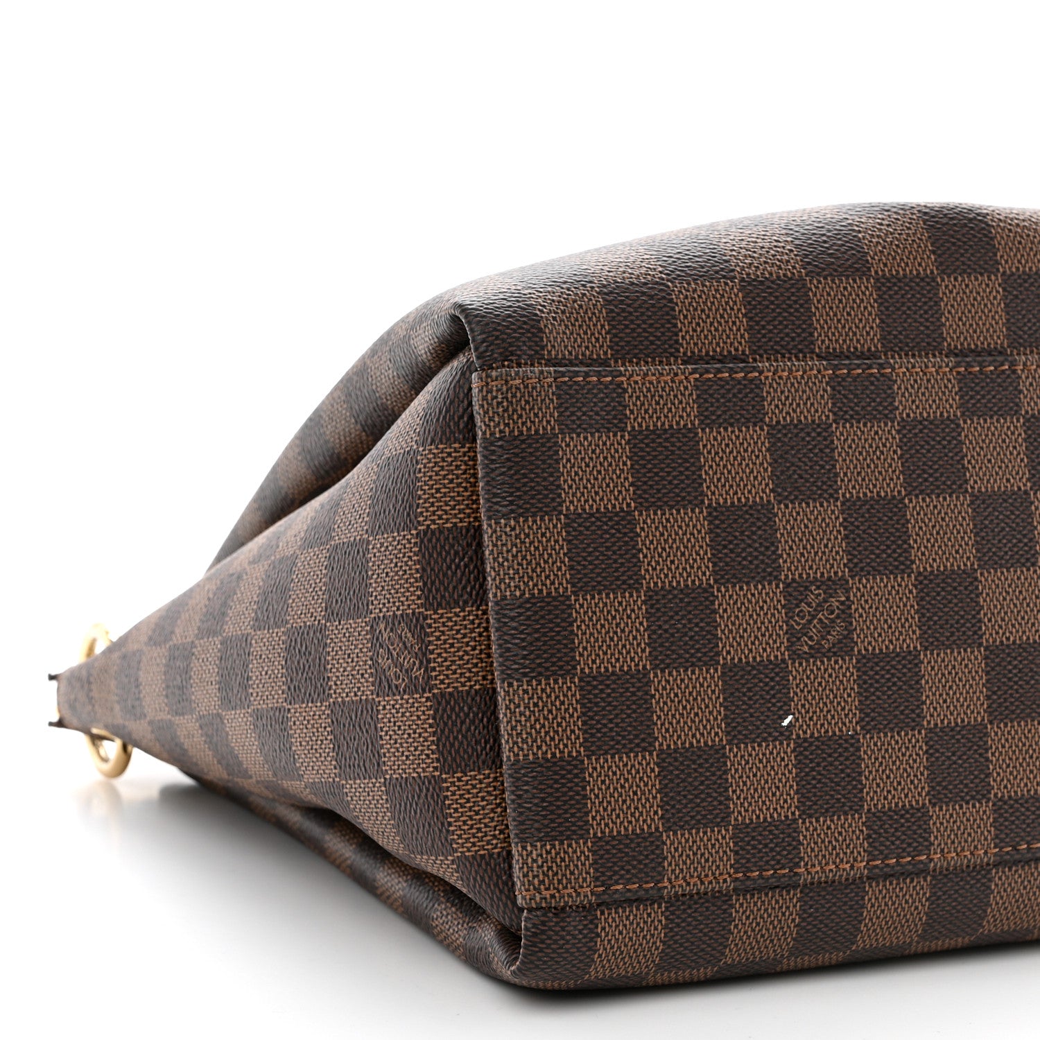 Louis Vuitton Damier Ebene Odeon Tote MM Black 8 of 10