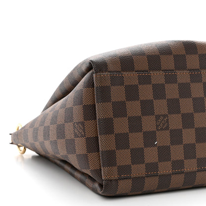 Louis Vuitton Damier Ebene Odeon Tote MM Black 8 of 10