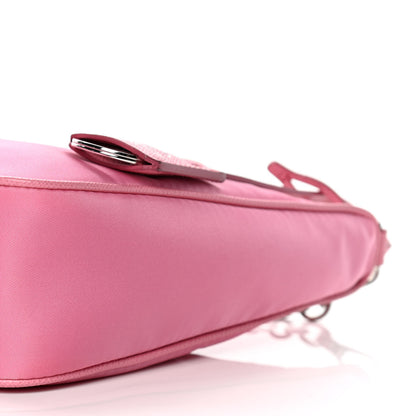 Prada Nylon Re-Edition 2005 Shoulder Bag Begonia 12 of 12