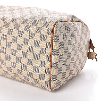 Louis Vuitton Damier Azur Speedy 30 8 of 13