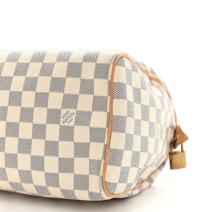 Louis Vuitton Damier Azur Speedy 25 12 of 14