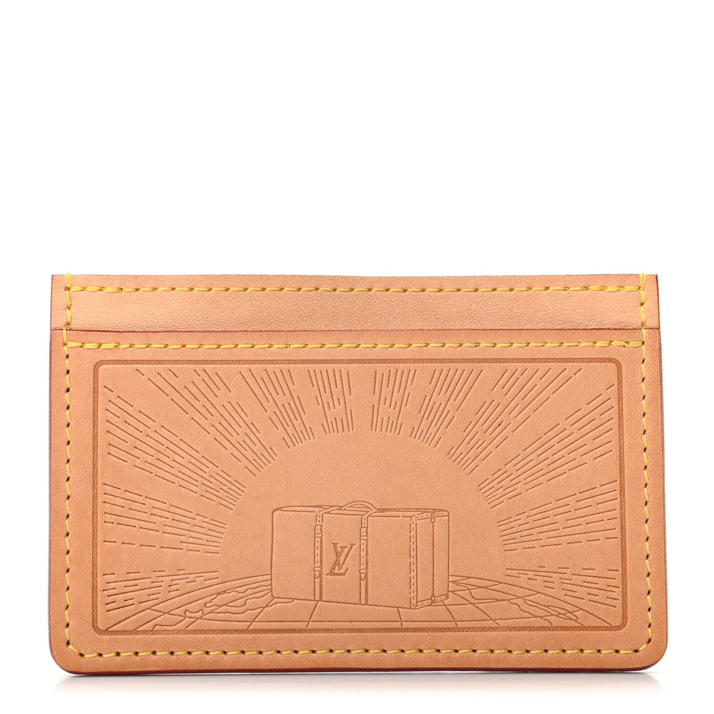 Vachetta Voyages Card Holder