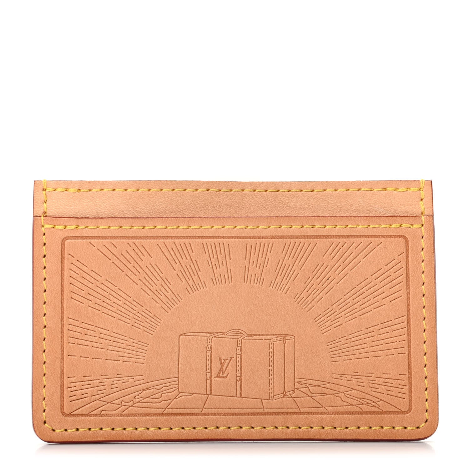 Louis Vuitton Vachetta Voyages Card Holder 1 of 7