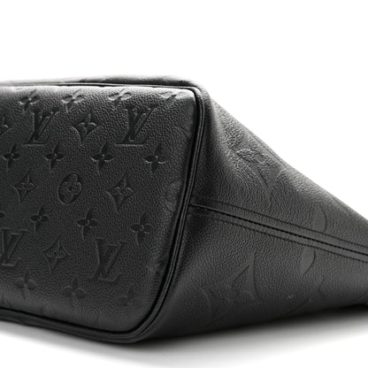 Louis Vuitton Empreinte Monogram Giant Neverfull MM Black 10 of 10