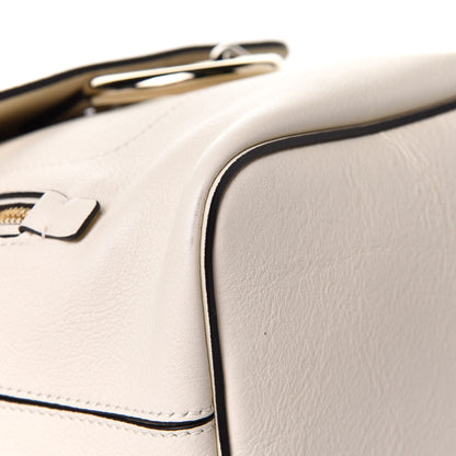 Chloe Suede Calfskin Small Faye Backpack Off White 8 of 12