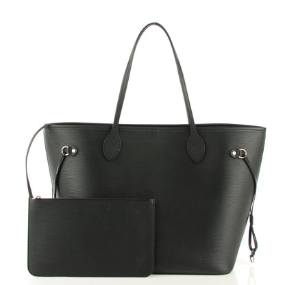 Louis Vuitton Epi Neverfull MM Black 5 of 10