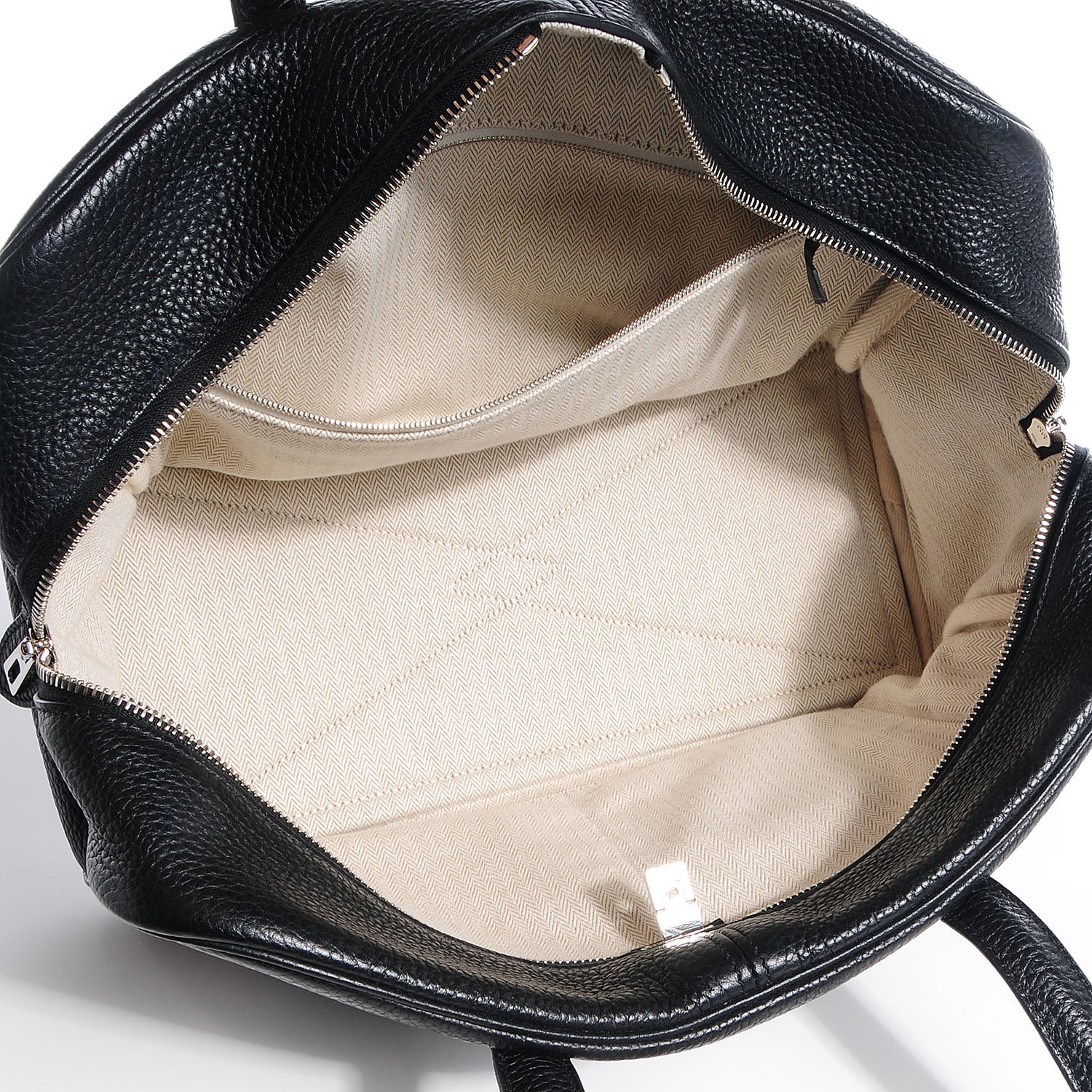 Hermes Taurillon Clemence Victoria II 35 Black 13 of 17