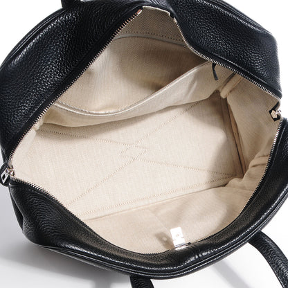 Hermes Taurillon Clemence Victoria II 35 Black 13 of 17