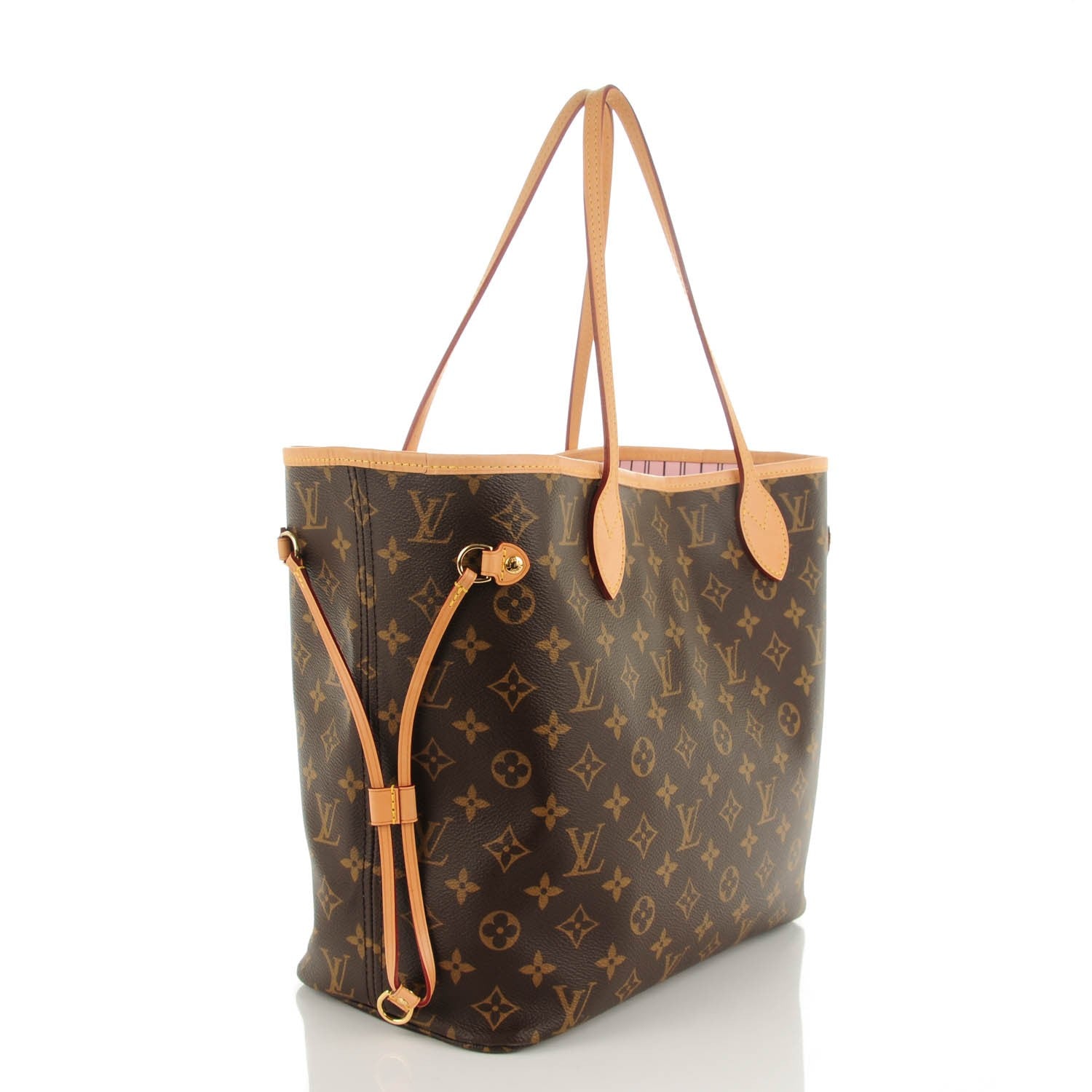 Louis Vuitton Monogram Neo Neverfull MM Rose Ballerine 4 of 9