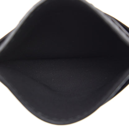 Christian Dior Calfskin D-Fence Card Holder Black 5 of 9