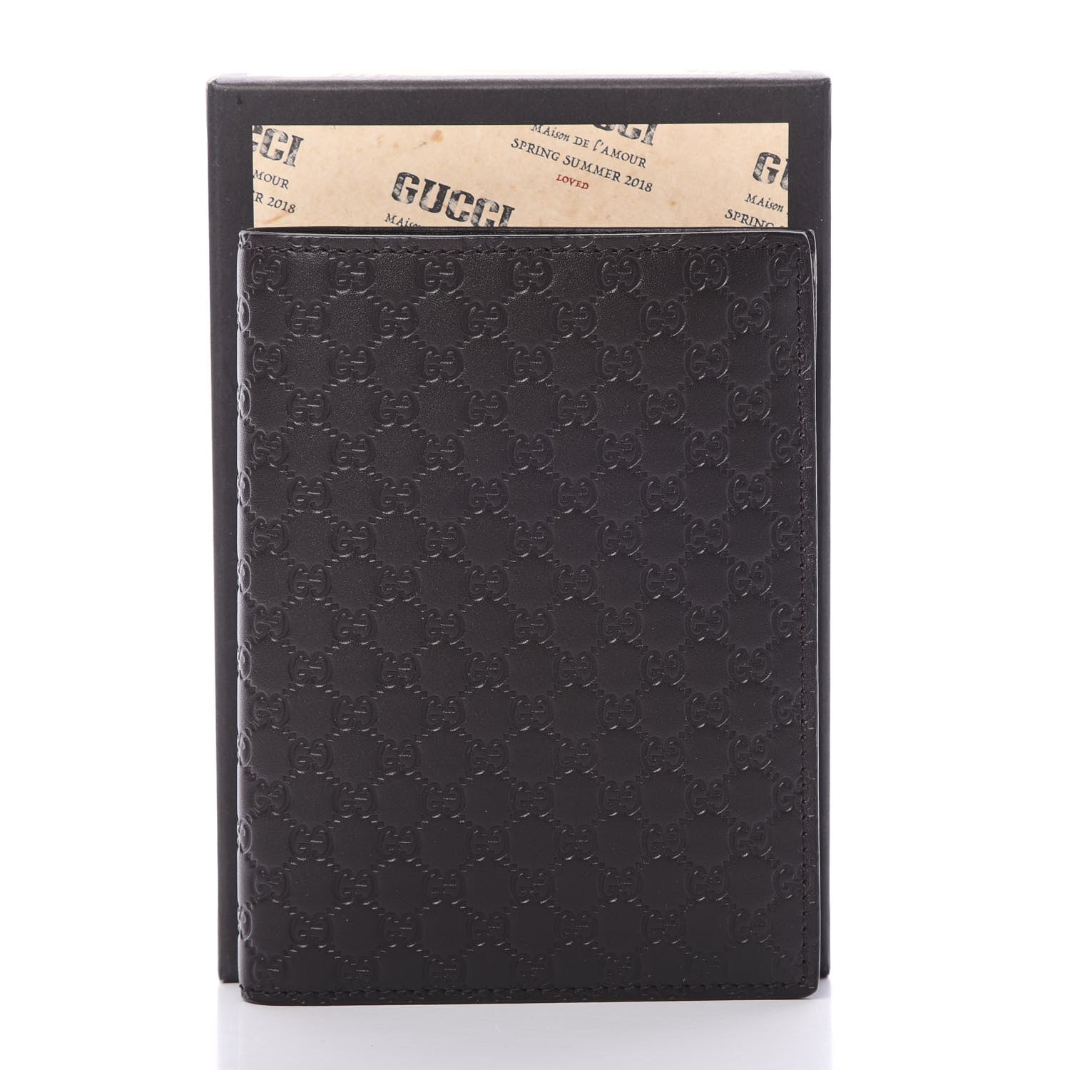 Gucci Microguccissima Passport Case Black 7 of 7