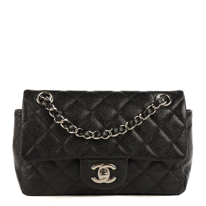 Chanel Caviar Quilted Mini Rectangular Flap Black 1 of 9