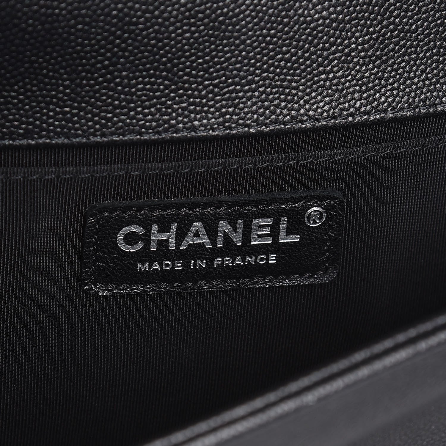 Chanel Caviar Quilted Medium Boy Flap So Black 6 of 8