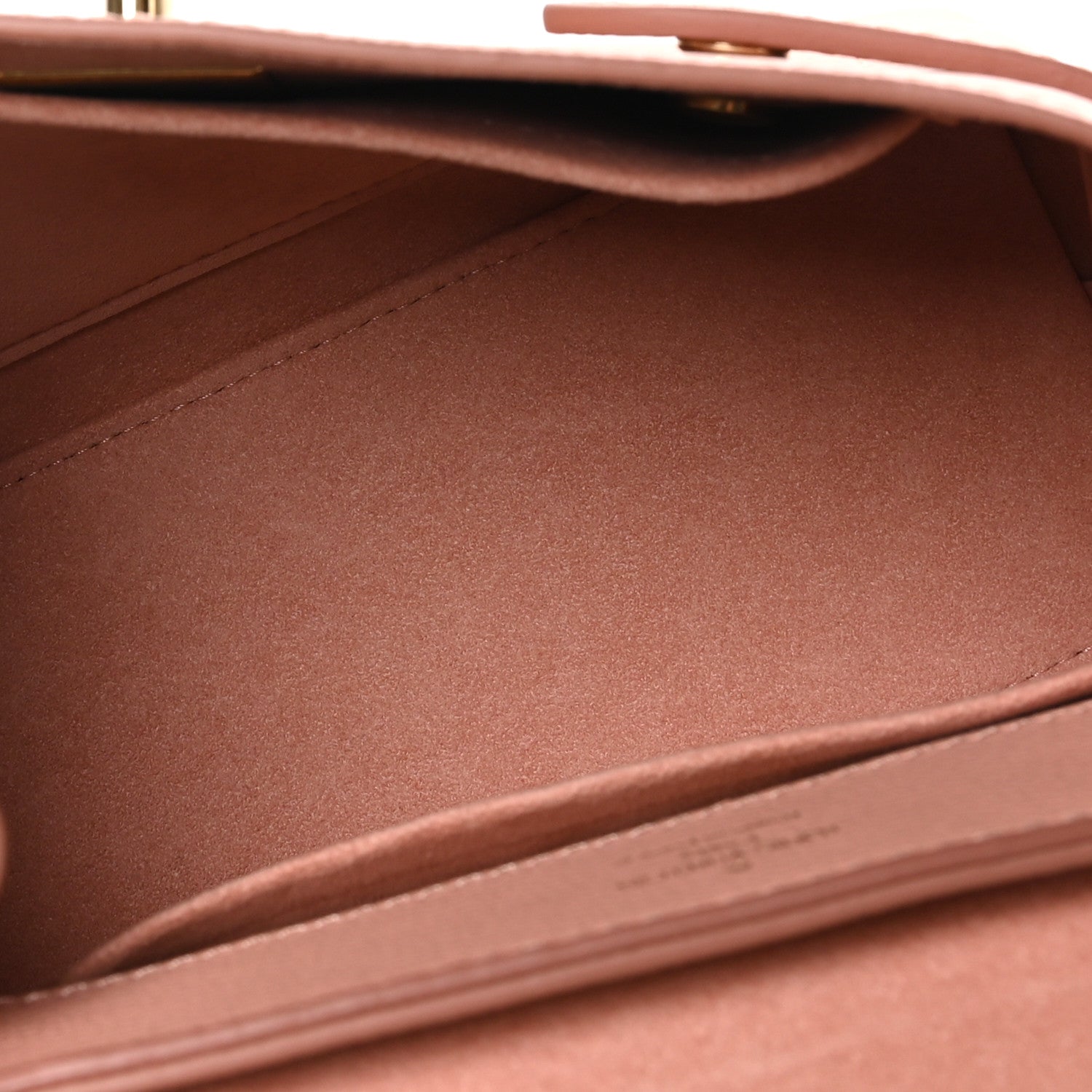 Louis Vuitton Soft Calfskin Mini Lockme Ever Rose Trianon Quartz 5 of 9