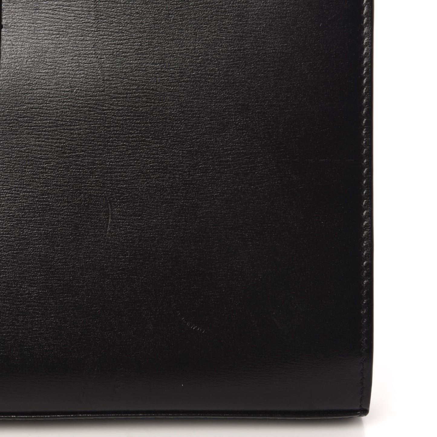 Smooth Calfskin Monogram Sulpice Chain Wallet Black White