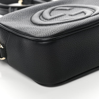 Gucci Pebbled Calfskin Small Soho Disco Bag Black 11 of 12