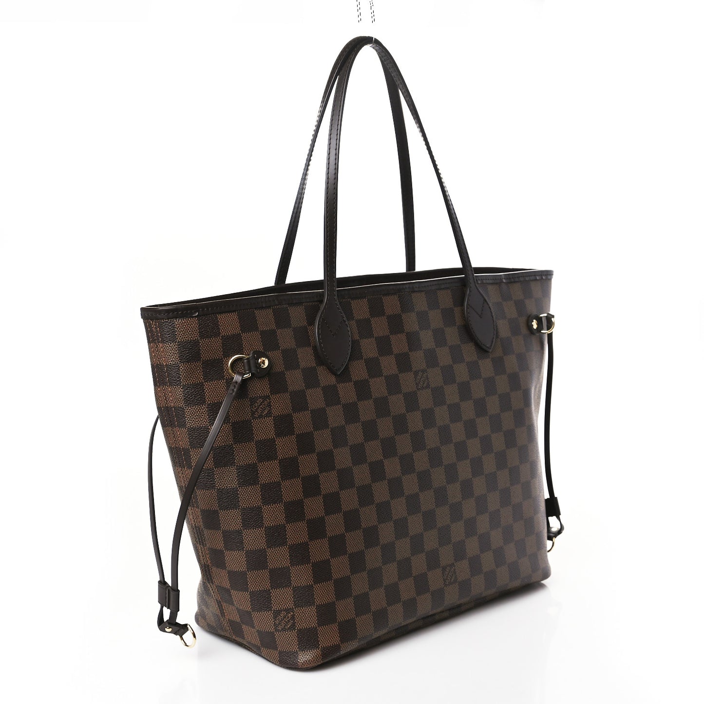Damier Ebene Neo Neverfull MM Rose Ballerine
