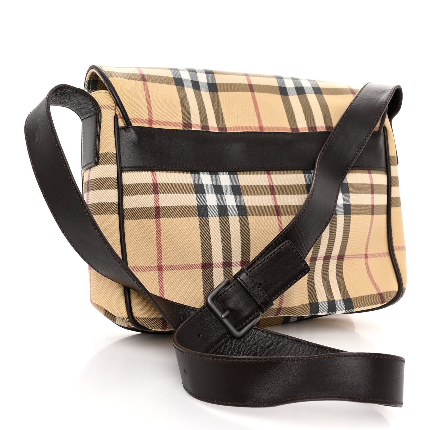 Nova Check Diaper Messenger Bag