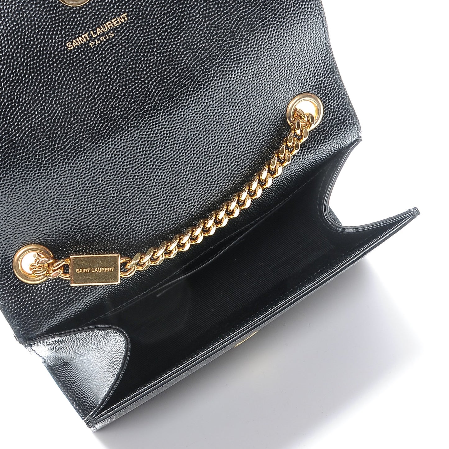Grain De Poudre Small Monogram Kate Satchel Black