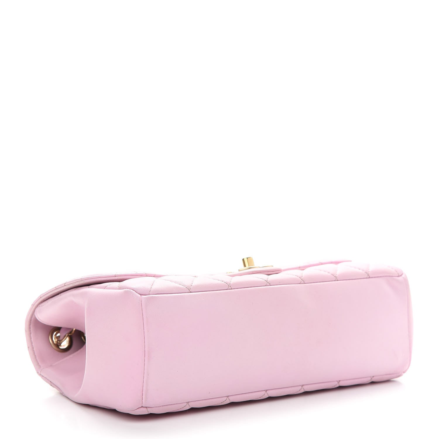 Chanel Lambskin Quilted Medium Mademoiselle Chic Flap Pink 4 of 9
